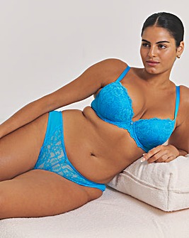 Ann Summers Sexy Lace Planet Brazillian Aqua
