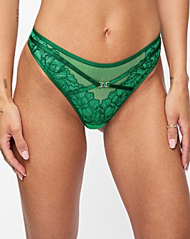 Ann Summers Divine Temptation High Waist Brazilian Mid Green