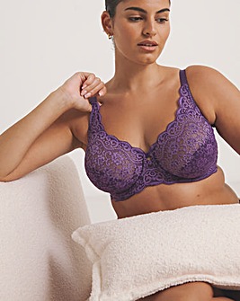 Triumph Amourette Full Cup Wired Bra Purple