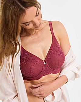 Triumph Amourette Charm Minimiser Wired Bra Wine