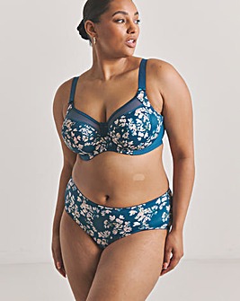 Goddess Kayla Full Fit Knicker Plum Rose