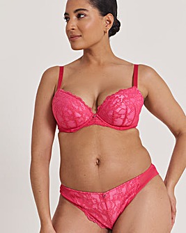 Ann Summers Sexy Lace Planet Brazilian Dark Pink