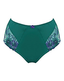 Pour Moi St Tropez High Waist Deep Knicker Forest/Teal