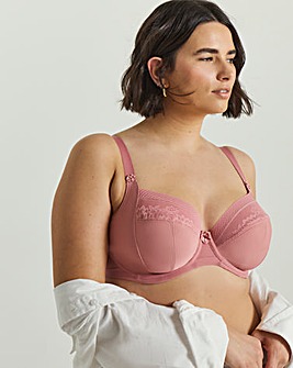 Elomi Nerina Plunge Wired Bra Dusty Rose