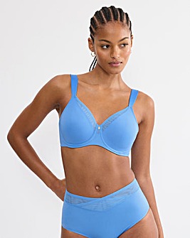 Triumph True Shape Sensation Minimiser Wired Bra Blue
