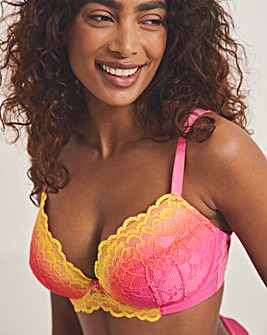 Ann Summers Sexy Lace Planet Ombre Plunge Bra Multi