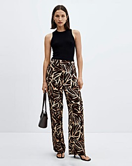 Mango Claudie Printed Trouser