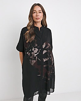 Religion Strike Tunic Dress