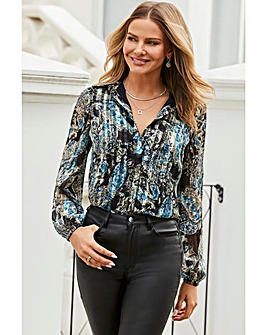 Sosandar Paisley Printed Shirt