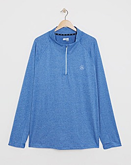 Active 1/4 Zip Track Top
