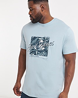 Jack & Jones Honolulu Graphic T-Shirt - Blue
