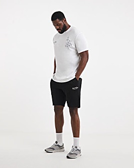 Jack & Jones Gordon Logo Sweat Short - Black