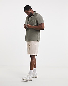 Jack & Jones Gordon Logo Sweat Short - Cream