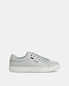 Jack & Jones Bale PU Trainer - Grey/White