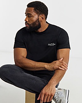 Jack & Jones Archive Logo T-Shirt - Black