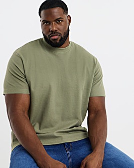 Jack & Jones Austin Waffle T-Shirt - Green