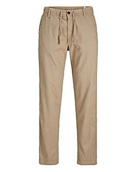 Jack & Jones Kane Linen Blend Trouser - Natural