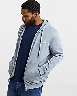 Jack & Jones Originals Studio Full Zip Hoodie - Blue