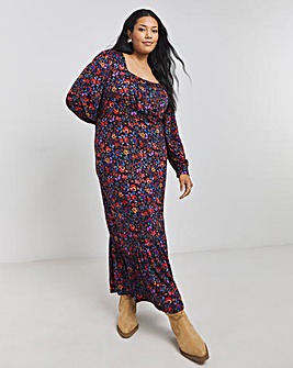 Joe Browns Lola Floral Jersey Maxi Dress