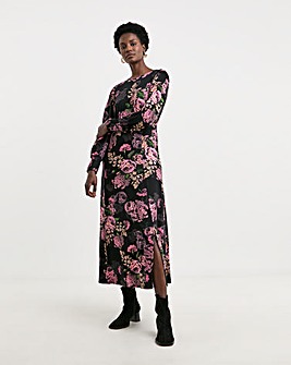 Joe Browns Dramatic Florals Jersey Maxi Dress