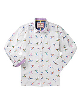 Joe Browns Summer Days Bird Shirt - White