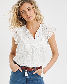 Joe Browns Boho Broderie Top