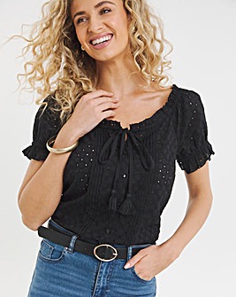 Joe Browns Favourite Broderie Top