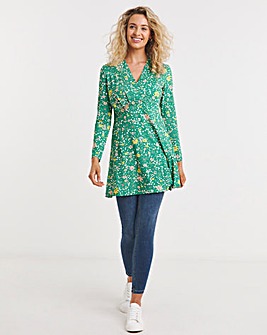 Joe Browns Button Detail Jersey Tunic