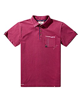 Joe Browns Full Of Detail Polo - Dark Pink
