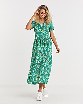 Joe Browns Louise Tiered Jersey Midaxi Dress