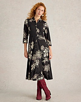 White Stuff Rua Jersey Shirt Dress