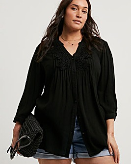 Joe Browns Favorite Longline Crinkle Blouse