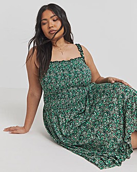 Joe Browns Yasmin Floral Jersey Midi Dress