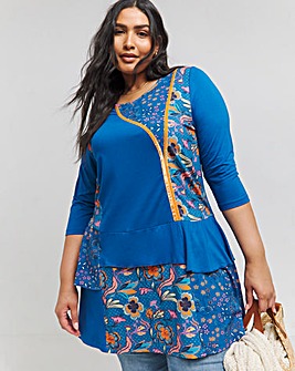 Joe Browns Mix Match Floral Jersey Tunic