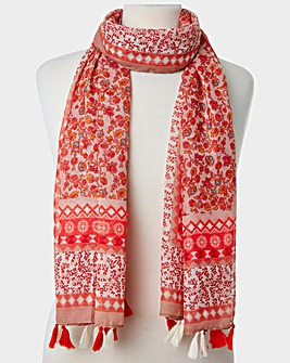 Joe Brown Cooler by the Coast Tassel Scarf