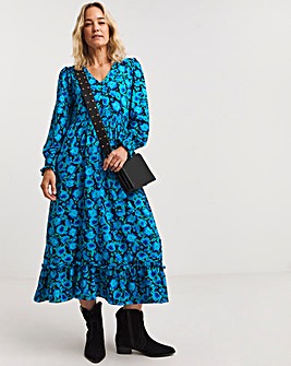 Joe Browns Out of the Blue Jersey Midaxi Dress