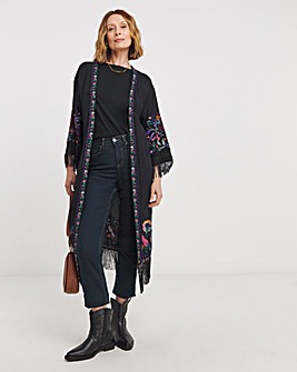 Joe Browns Exquisite Embroidered Kimono