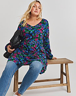 Joe Browns Our Favourite Floral Longline Jersey Tunic