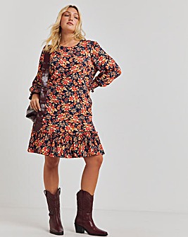 Joe Browns Elle Printed Jersey Mini Dress