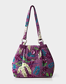 Joe Browns Botanical Mist Velvet Bag