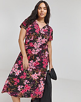 Joe Browns Joe's Favourite Jersey Tea Midi Dress