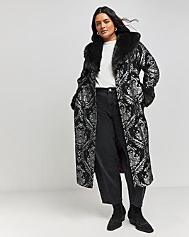 Joe Browns Statement Jacquard Coat