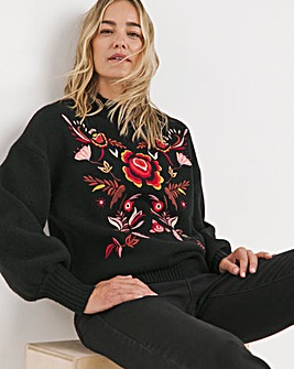 Joe Browns Glorious Embroidered Jumper