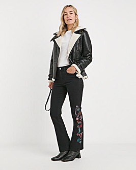 Joe Browns Embroidered Straight Leg Jeans