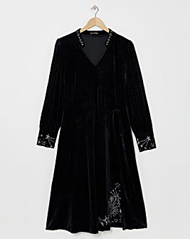 Joe Browns Starlight Velvet Midi Dress