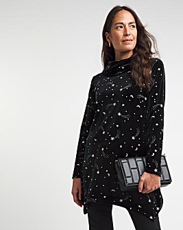 Joe Browns Starry Night Velour Tunic