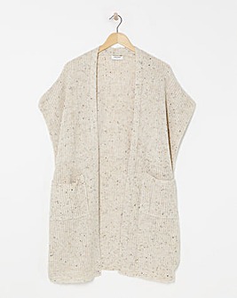 Edge to Edge Neppy Throw On Cardigan