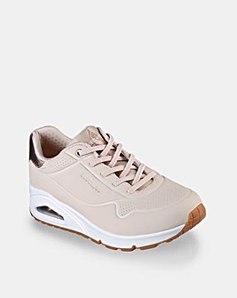 Skechers Uno Lace Up Fashion Trainer Standard Fit