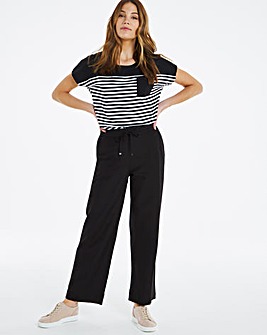 Linen Mix Trousers Long