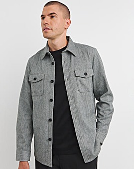 Double Pocket Twill Overshirt